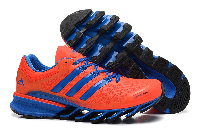 Adidas Springblade Razor 2 Mens Shoes -(Fresh Orange Royal Blue)